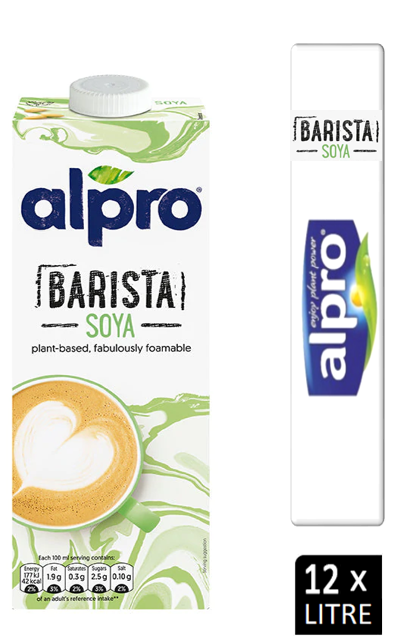 Alpro Soya Milk Barista/Professional 1-24L - ONE CLICK SUPPLIES