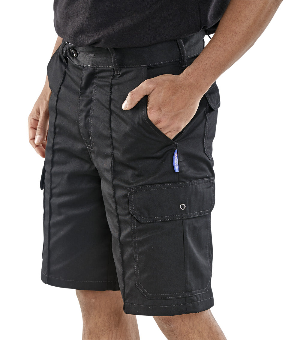 Super Beeswift Workwear Black Shorts {All Sizes}