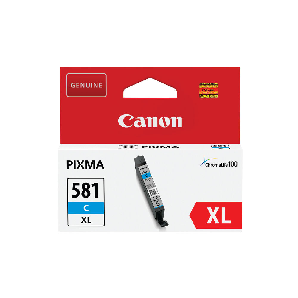 Canon CLI-581XL Cyan Ink Cartridge 2049C001 - ONE CLICK SUPPLIES