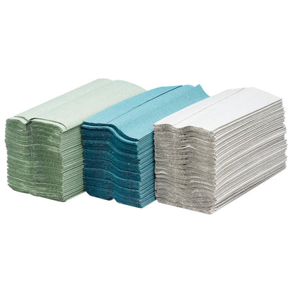 Maxima Green C-Fold Hand Towel 1-Ply Green (Pack of 2880) MAx5053