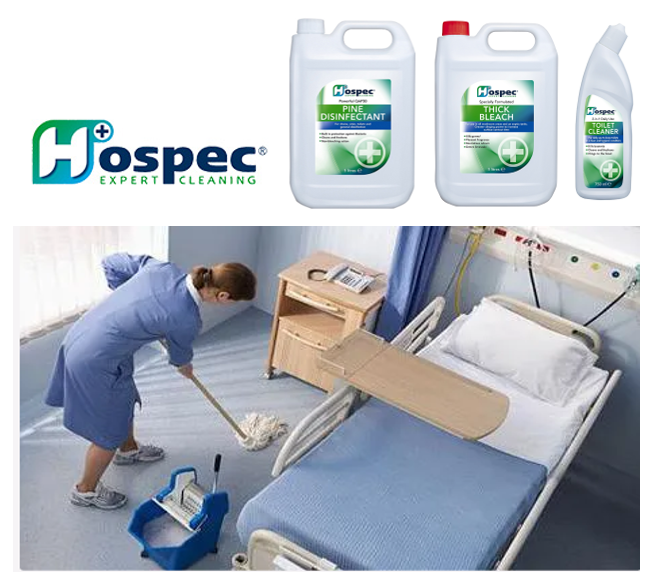 Hospec Pine Disinfectant 5 Litre, {NHS Approved} - ONE CLICK SUPPLIES