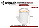 Belgravia 8oz White Paper Cups 1000s