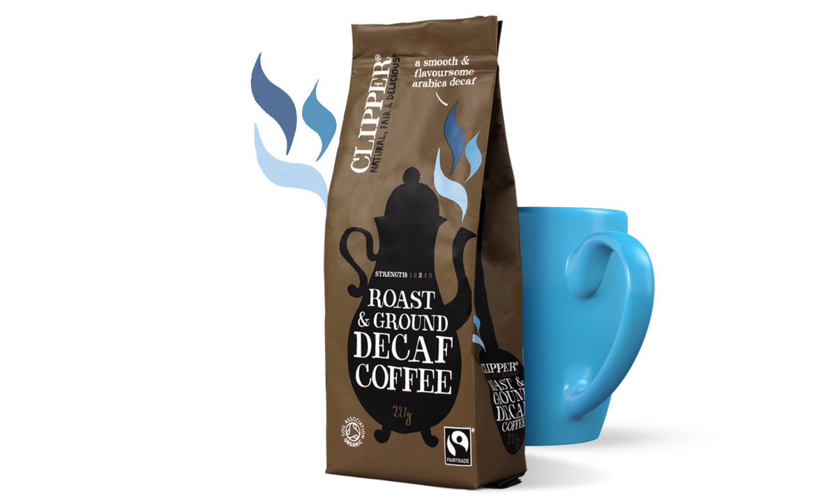 Clipper Roast & Ground Decaf Coffee 227g Pack