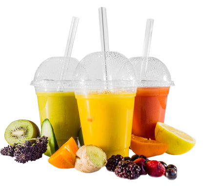 Belgravia Disposables 16oz Plastic Smoothie Cups - ONE CLICK SUPPLIES