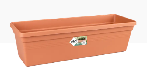 Elho Greens Basics Trough Large 60cm TERRACOTTA - ONE CLICK SUPPLIES