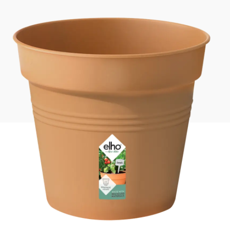 Elho Green Basics Grow Pot 13cm TERRACOTTA - ONE CLICK SUPPLIES