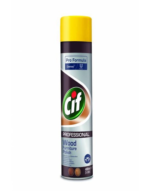 Cif Professional Wood Furniture Polish 400ml - ONE CLICK SUPPLIES