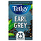 Tetley Earl Grey Teabags,  Individually Wrapped & Enveloped 25's - ONE CLICK SUPPLIES