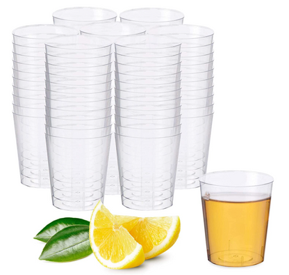 Belgravia 30ml/1oz  Plastic Shot Glasses (Pack of 100) - ONE CLICK SUPPLIES