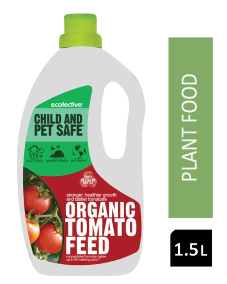 Ecofective Gardening Organic Tomato Feed Concentrate 1.5 Litre - ONE CLICK SUPPLIES