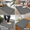 Fixtures Barrier Doorway Door Floor Mat 120cm x 240cm Grey - ONE CLICK SUPPLIES