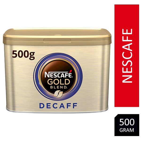 Nescafe Gold Blend Decaff Coffee Granules 500g - ONE CLICK SUPPLIES