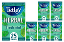 Tetley Herbal Fresh Mint Compostable Envelope Tea Bags 25's - ONE CLICK SUPPLIES