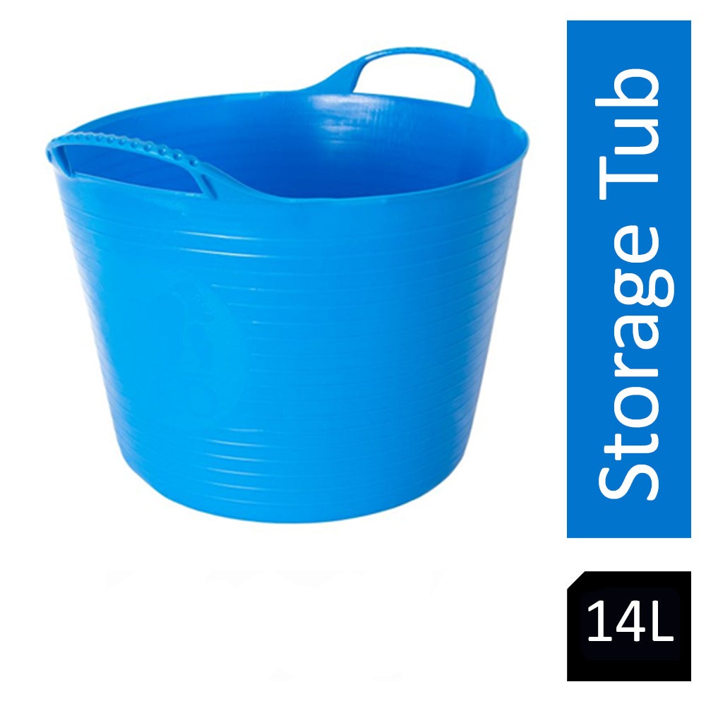 Red Gorilla {Tubtrug} Tub Blue 14 Litre - ONE CLICK SUPPLIES