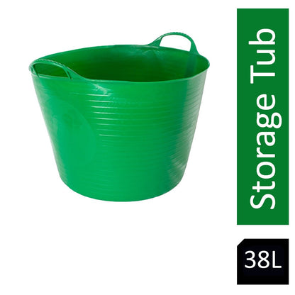 Red Gorilla {Tubtrug} Tub Green 38 Litre - ONE CLICK SUPPLIES