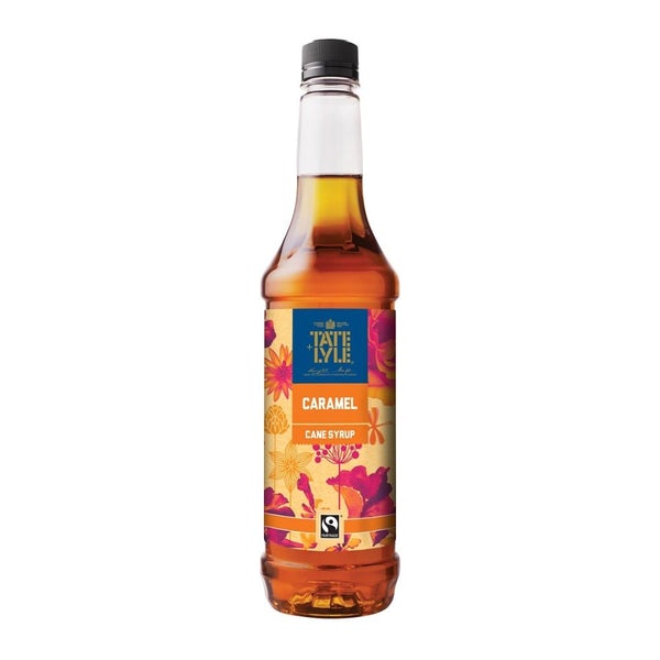 Tate + Lyle Caramel Pure Cane Syrup (750ml), Discounted Pump Option. - ONE CLICK SUPPLIES