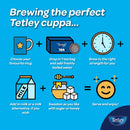 Tetley Decaf Teabags 80's - ONE CLICK SUPPLIES