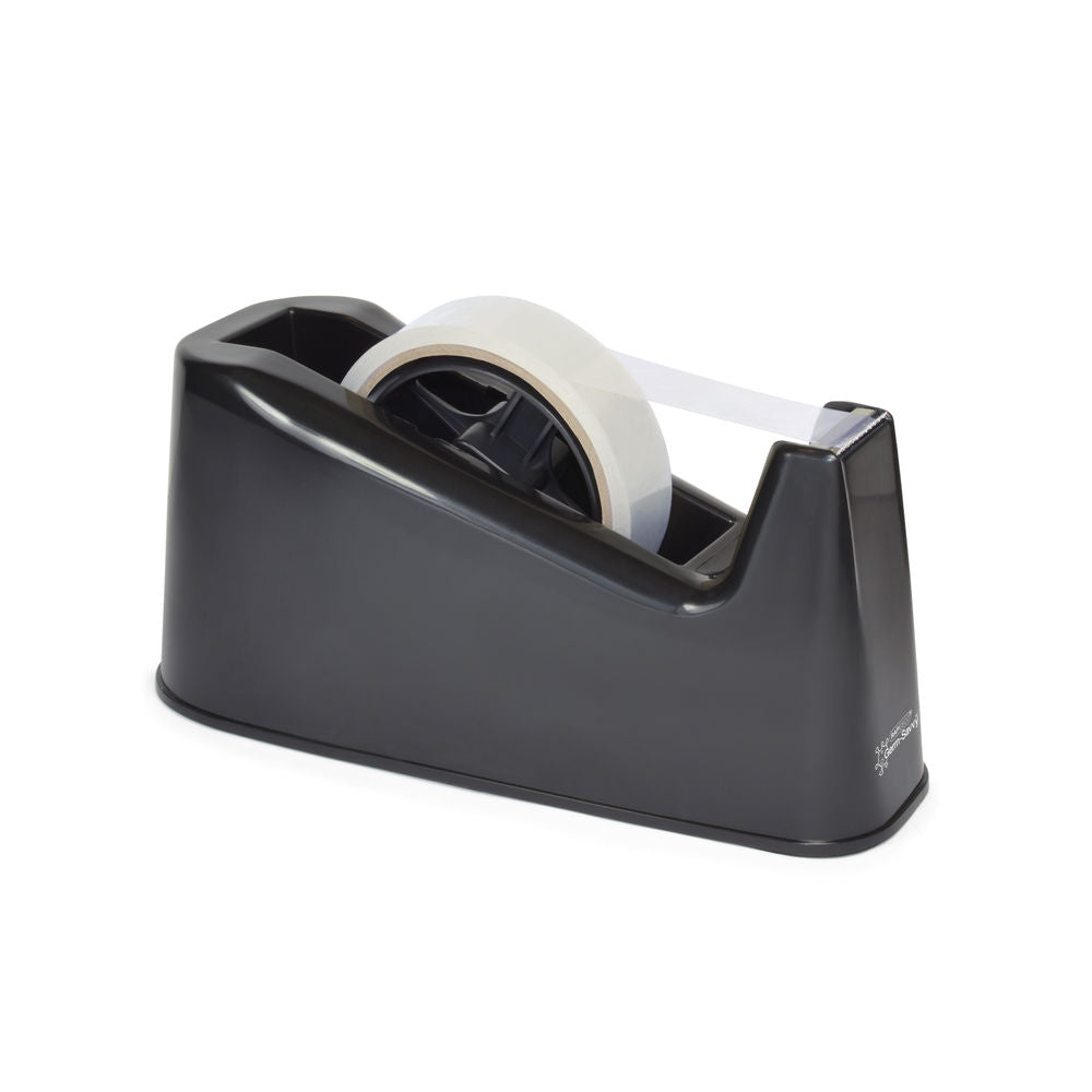 Rapesco Germ-Savvy 500 Tape Dispenser Heavy Duty Black RPTD500B - ONE CLICK SUPPLIES