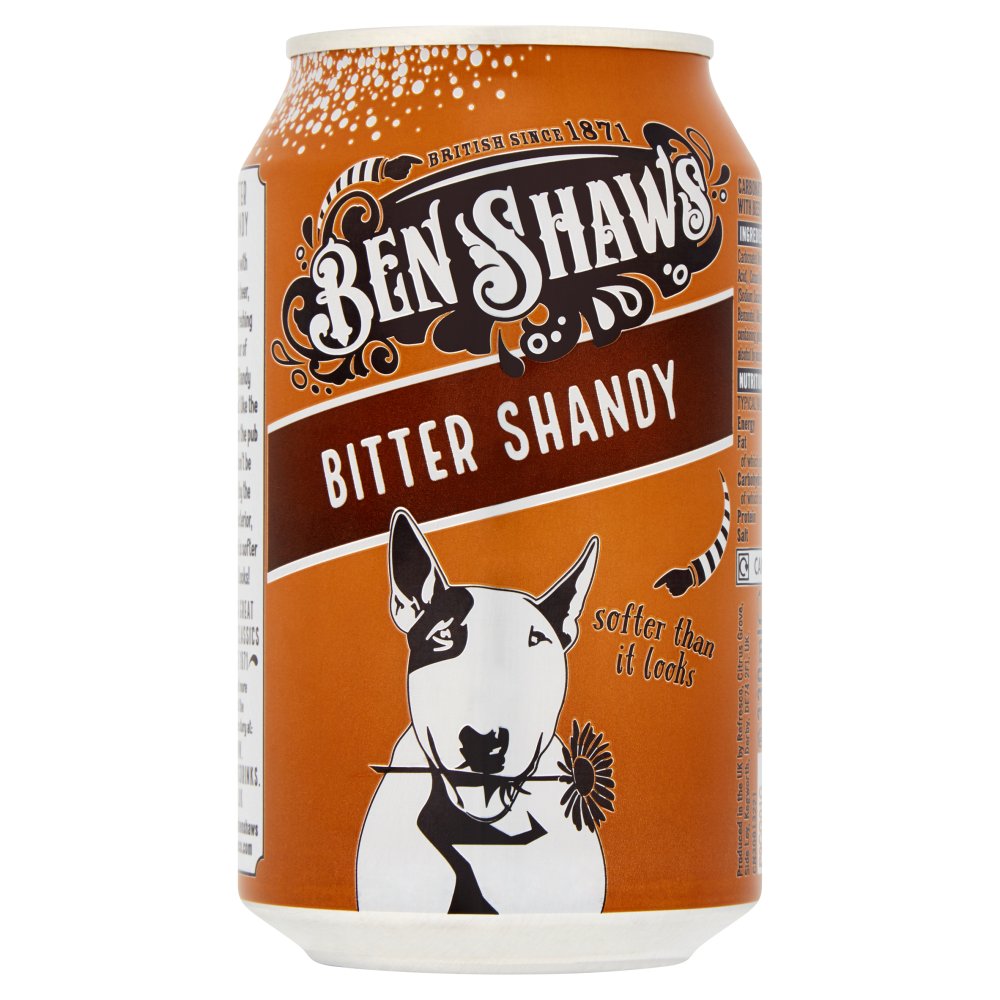 Ben Shaw's Bitter Shandy Cans 24x330ml - ONE CLICK SUPPLIES