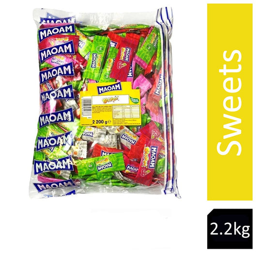 Haribo Maoam Stripes 2.2kg - ONE CLICK SUPPLIES