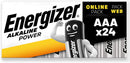 Energizer AAA Batteries, Alkaline Power Triple A Batteries, 24 Pack - ONE CLICK SUPPLIES