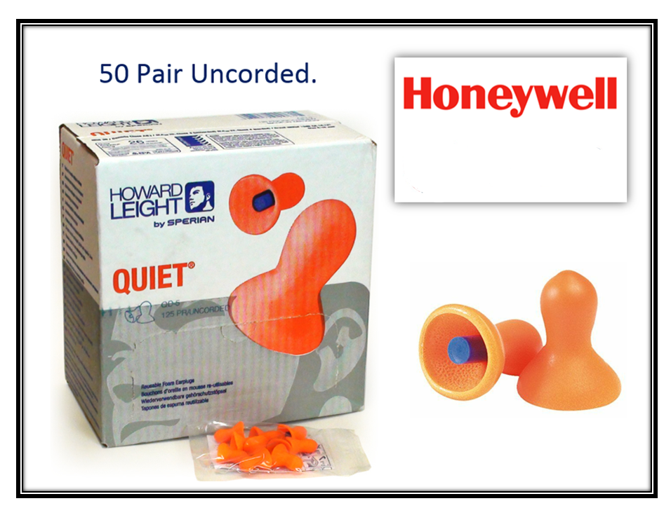 Honeywell Uncorded Ear Plugs 50 Pack {1028456 } - ONE CLICK SUPPLIES