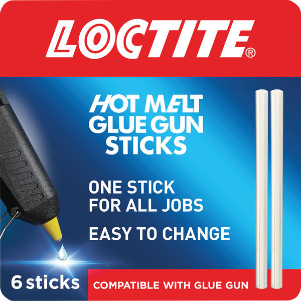 Loctite Hot Melt Glue Stick 200mm x 11mm (Pack of 6) 639713 - ONE CLICK SUPPLIES