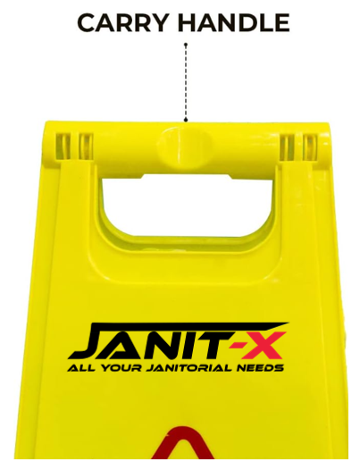 Janit-X Double Warning Large A-Frames {Wet Floor/Cleaning in Progress}