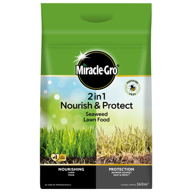 Miracle Gro Nourish & Protect Seaweed Lawn Food 360m2 - ONE CLICK SUPPLIES