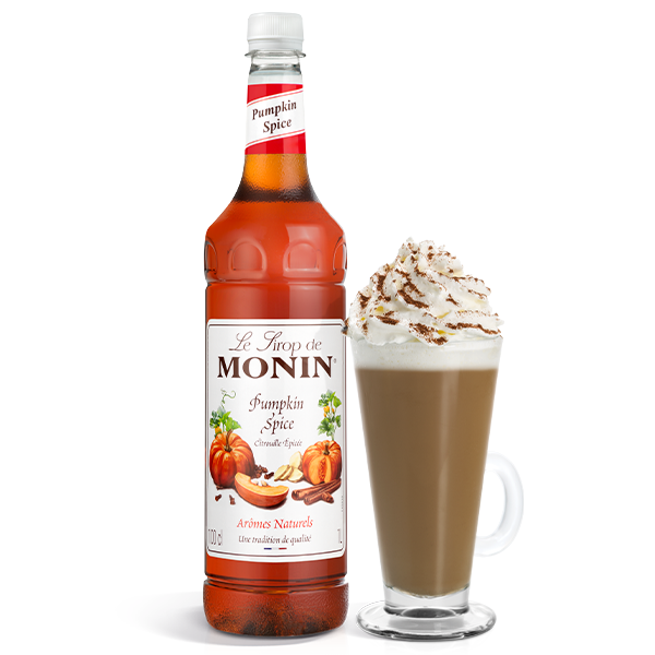 Monin Pumpkin Spice Coffee Syrup 1 Litre