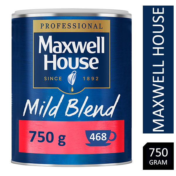 Maxwell House Mild Instant Coffee 750g Tin - ONE CLICK SUPPLIES