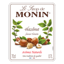 MONIN Hazelnut Cocktail Syrup 700ml (Glass Bottle) Discounted Pump Offer