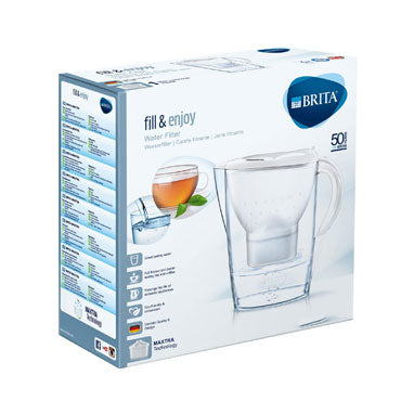 Brita Marella Cool White Jug 2.4 Litre - ONE CLICK SUPPLIES