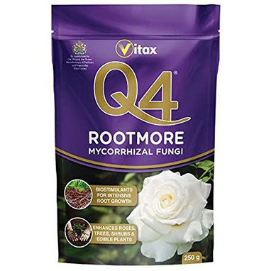 Vitax Q4 Rootmore Fertiliser Plant Food Feed Fruit Veg Flowers Roses Lawn 250g - ONE CLICK SUPPLIES