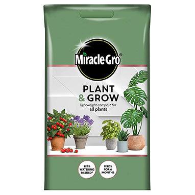 Miracle-Gro Plant & Grow Lightweight All Plant Compost 6L - ONE CLICK SUPPLIES