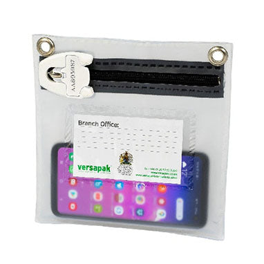 Versapak Medium Key Pouch 190x190mm CLEAR (KF2OQ) - ONE CLICK SUPPLIES