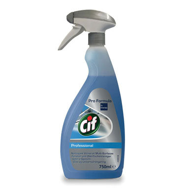 Cif Pro Formula Glass & Multi Surface Cleaner 750ml - ONE CLICK SUPPLIES