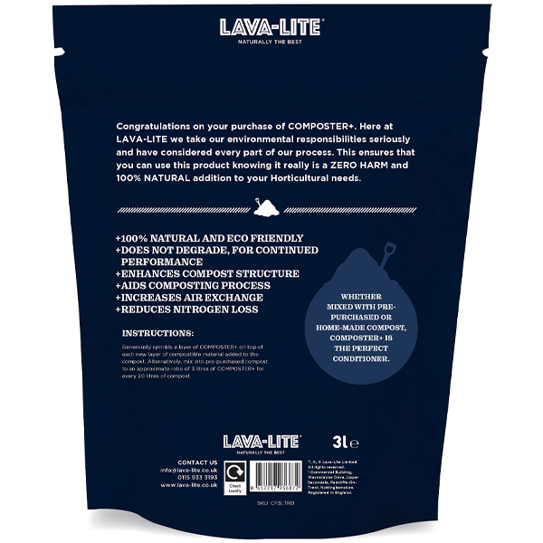 Lava-Lite Composter+ 3 Litre - ONE CLICK SUPPLIES