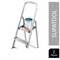 SupaTool Aluminium 2 Tread Step Ladder - ONE CLICK SUPPLIES