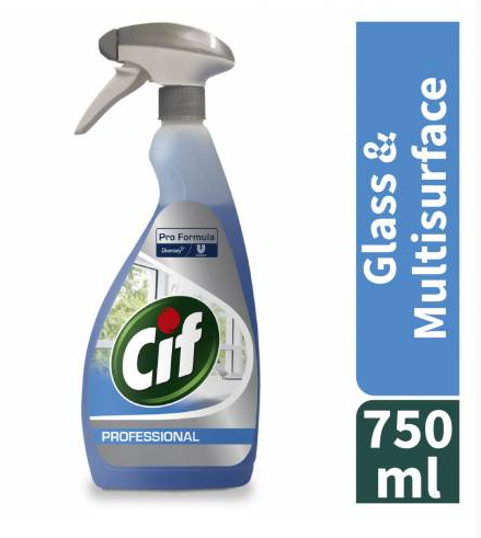 Cif Pro Formula Glass & Multi Surface Cleaner 750ml - ONE CLICK SUPPLIES