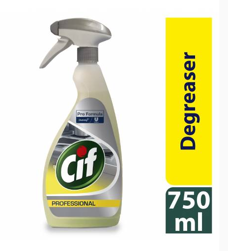 Cif Professional Power Cleaner Degreaser 750ml - ONE CLICK SUPPLIES