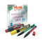 Pentel Wet Erase Chalk Marker Chisel Tip 10-15mm Line Assorted Colours (Pack 4) - SMW56/4-BCGW