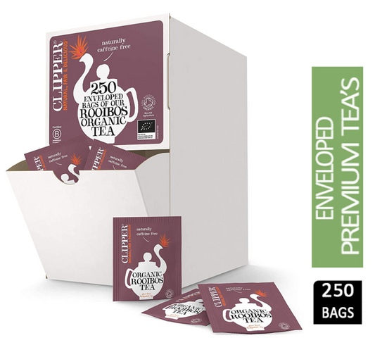 Clipper Organic Redbush/Rooibos Enveloped (250) - ONE CLICK SUPPLIES