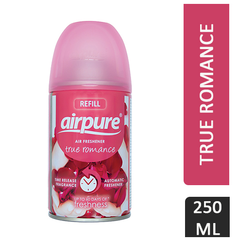 AirPure True Romance Refill 250ml {1 -24 Refills} - ONE CLICK SUPPLIES