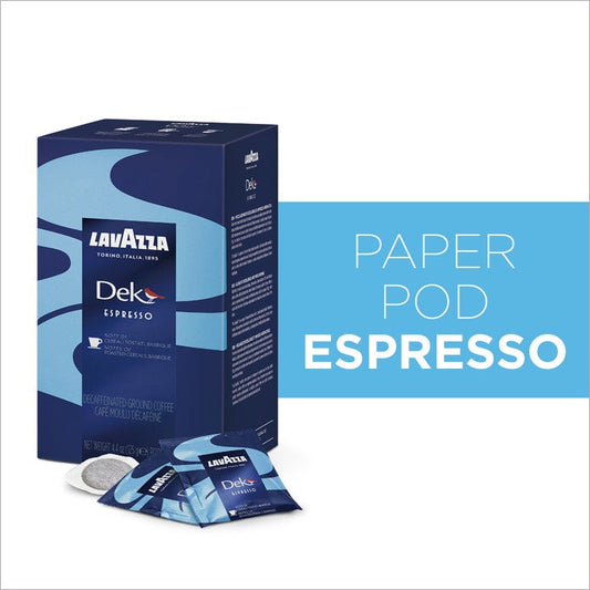 Lavazza Dek Decaf Paper ESE Pods 18s - ONE CLICK SUPPLIES