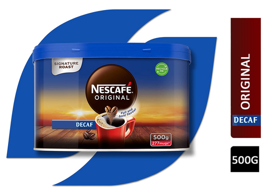 Nescafe Original Decaf Coffee Granules Tin 500g - ONE CLICK SUPPLIES