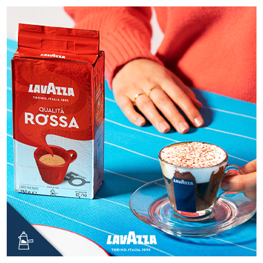 Lavazza Qualita Rossa Ground Coffee 250g - ONE CLICK SUPPLIES