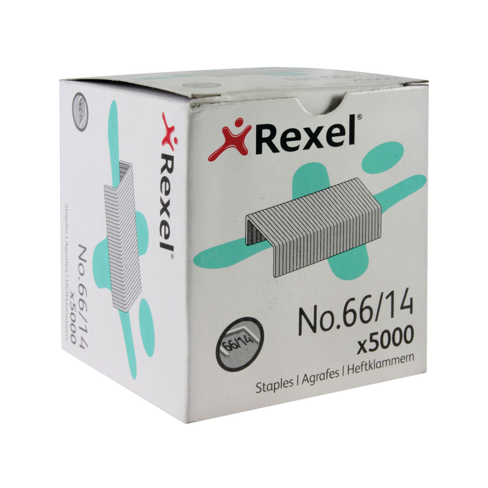 Rexel 66/14mm Staples (Pack 5000) 06075