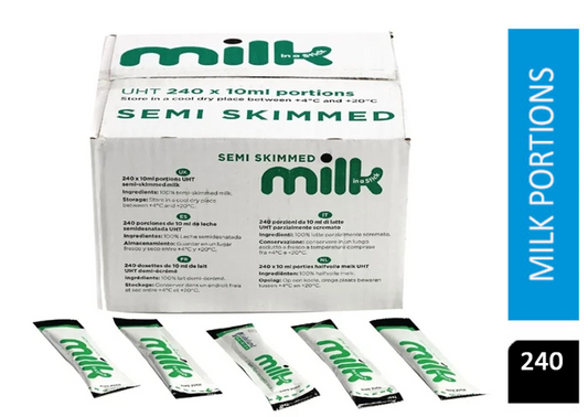 Lakeland Semi Skimmed Milk in a Stick 10ml (Pack of 240) - ONE CLICK SUPPLIES