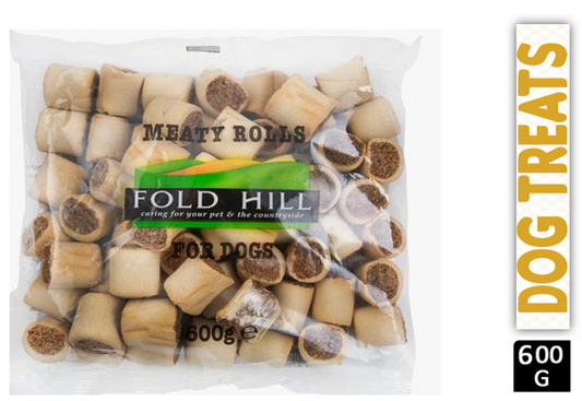 Fold Hill Meaty Rolls For Dogs 600g - ONE CLICK SUPPLIES